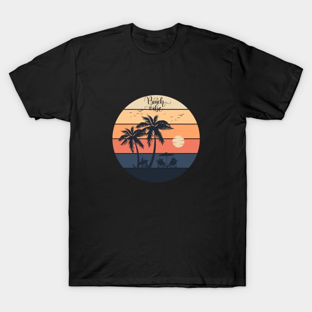 Summer Beach T-Shirt by UjuDesigns